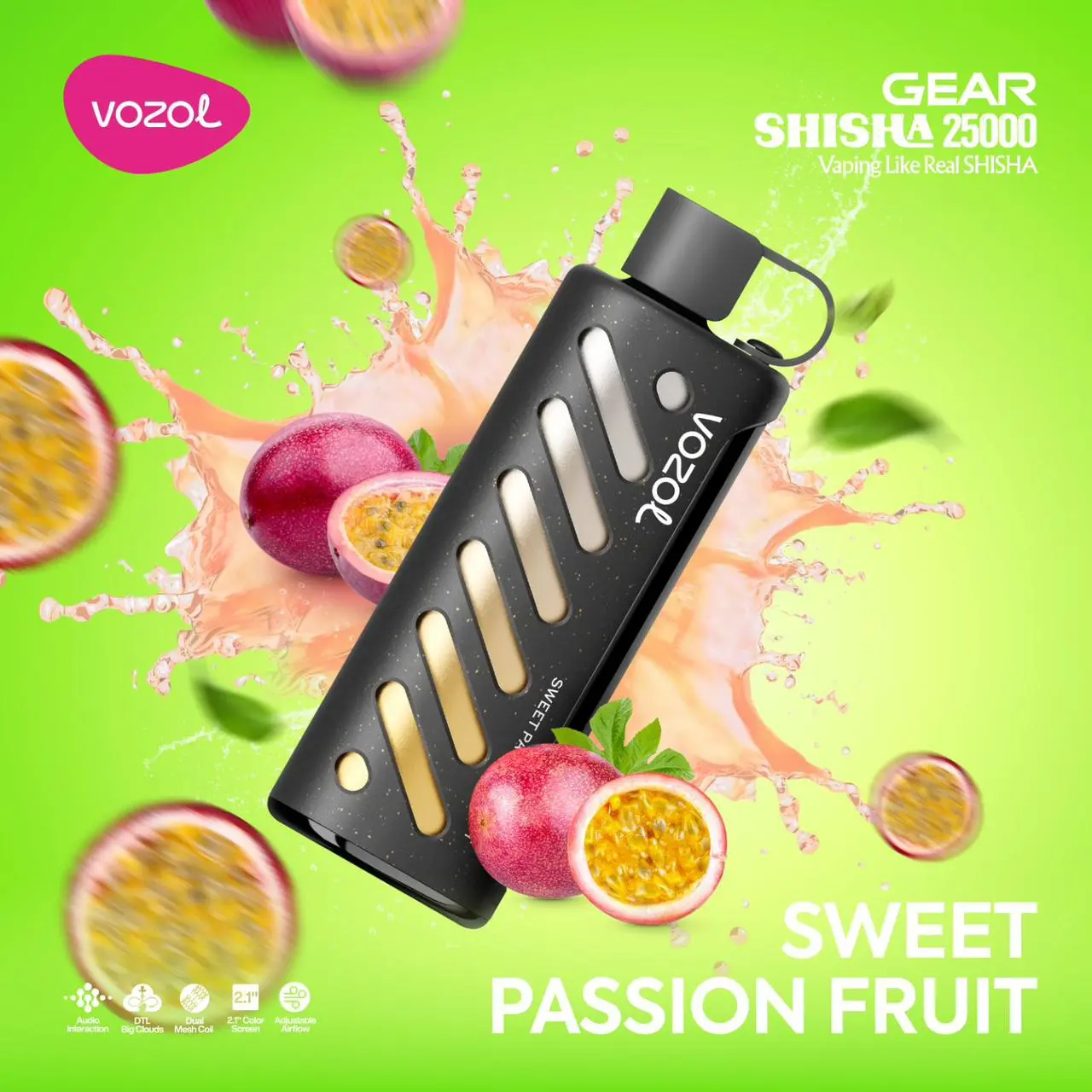 Vozol Gear 25000 Sweet Passion Fruit