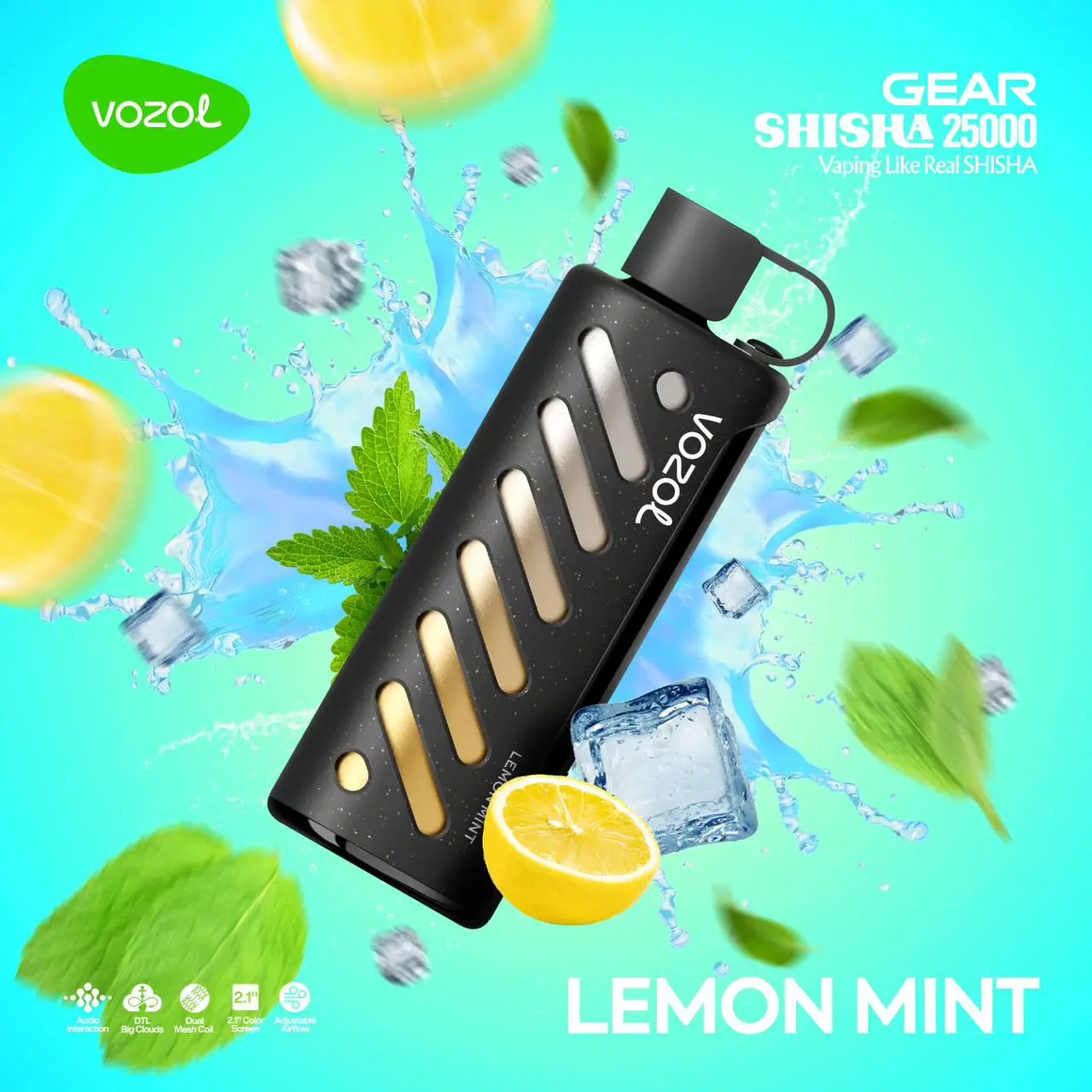 Vozol Gear 25000 Lemon Mint