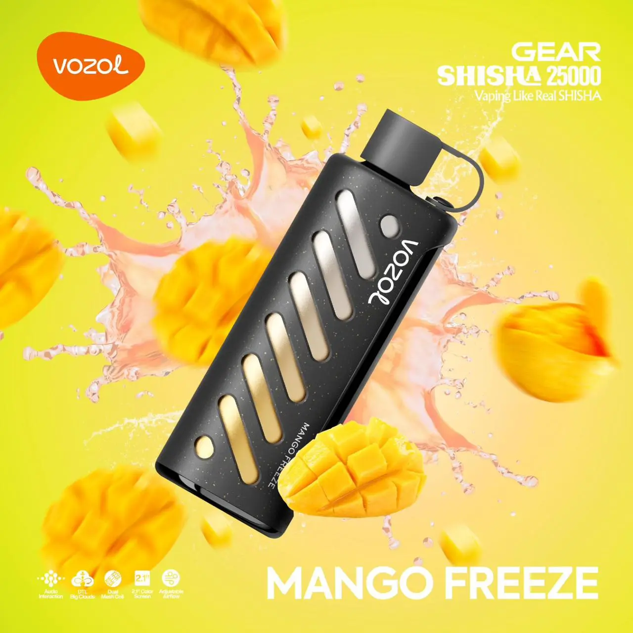 Vozol Gear 25000 Mango Freeze