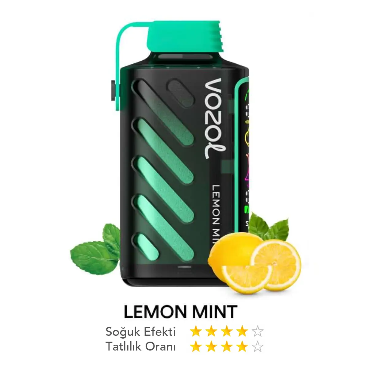 Vozol Gear Power 20000 Puff Bar,Ergonomik Vape