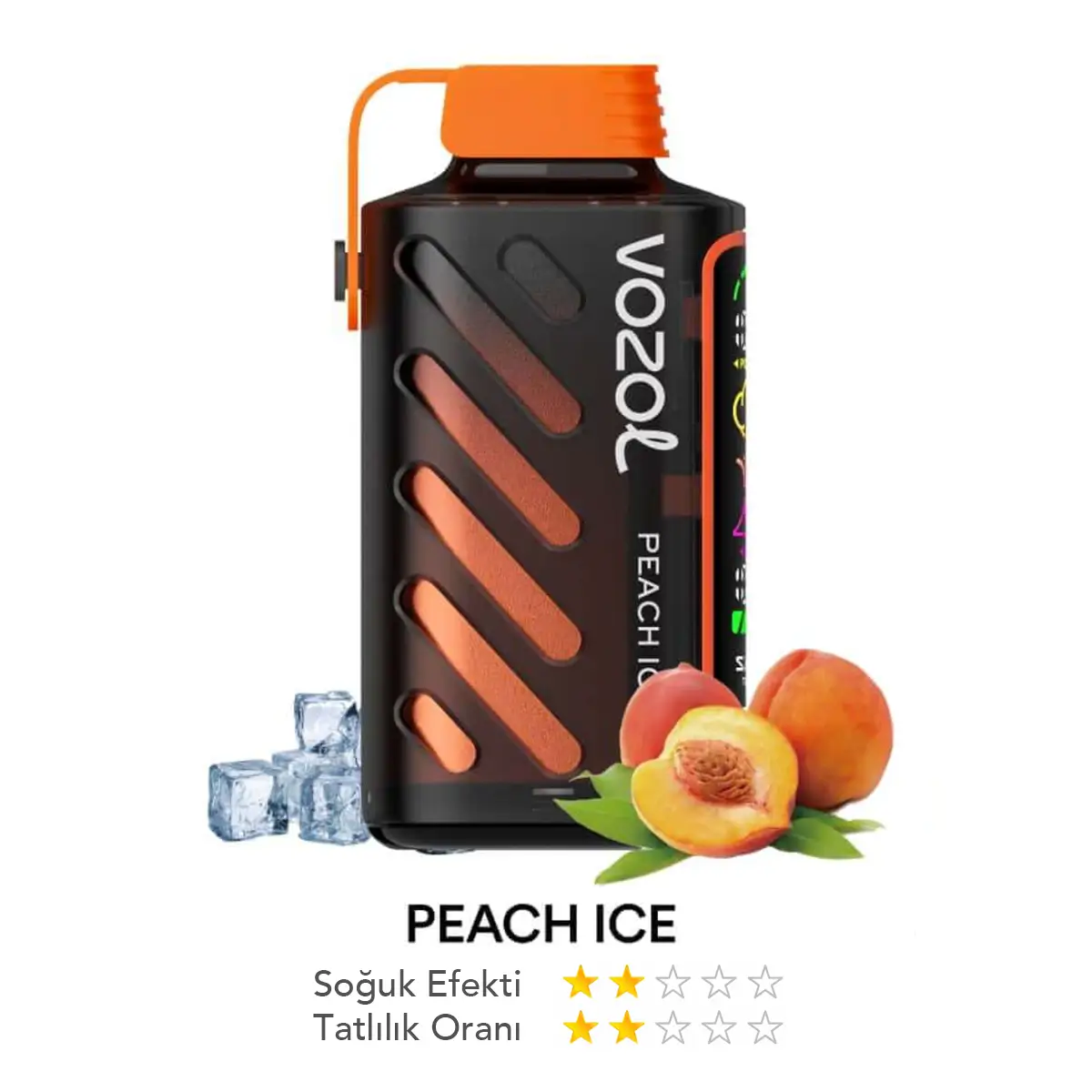 Vozol Gear Power 20000 Puff Bar,Şık Tasarımlı Vozol